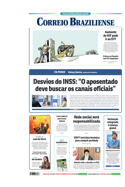 Correio Braziliense - Edição de 27 de Junho de 2025