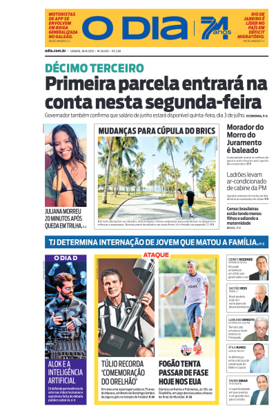 O DIA - Edição de 28 de Junho de 2025