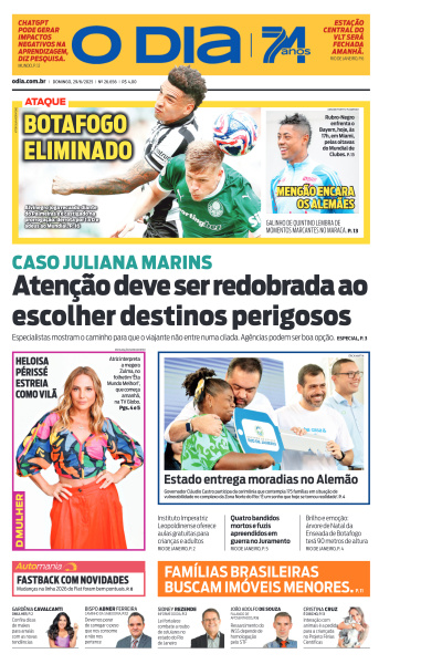O DIA - Edição de 29 de Junho de 2025