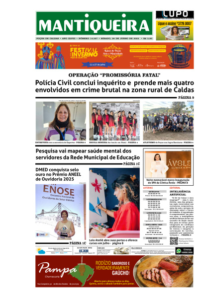 Mantiqueira - Edição de 29 de Junho de 2025