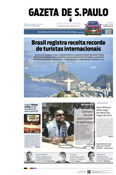Gazeta de S. Paulo - Edição de 30 de Junho de 2025