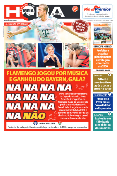 MEIA HORA - Edição de 30 de Junho de 2025