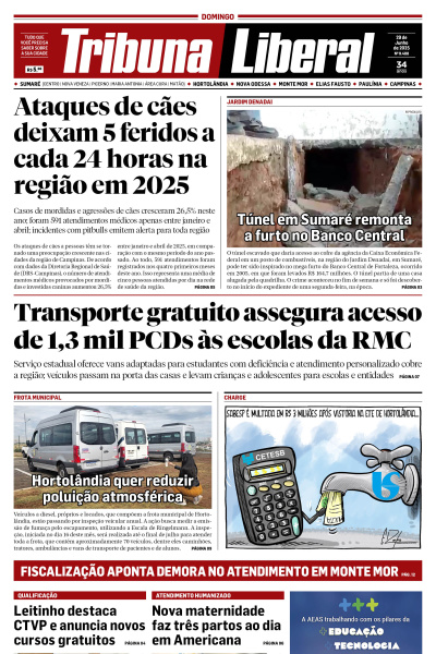 Tribuna Liberal - Edição de 29 de Junho de 2025.