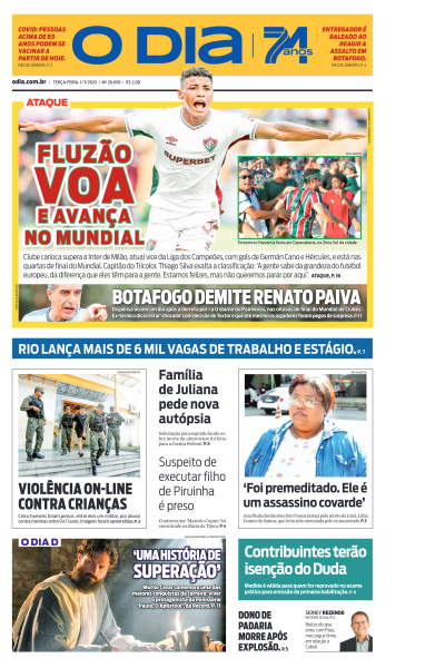 O DIA - Edição de 01 de Julho de 2025