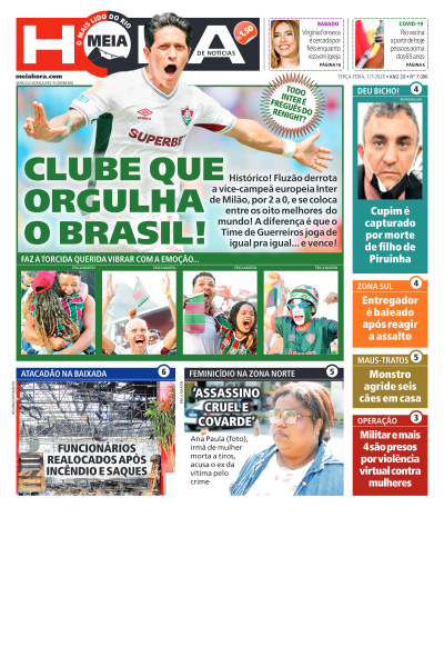 MEIA HORA - Edição de 01 de Julho de 2025