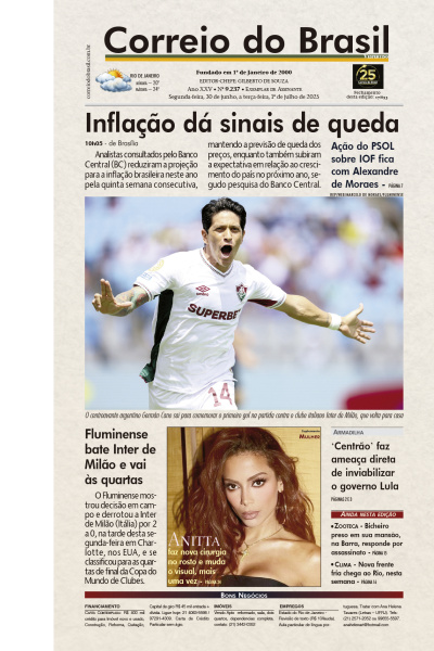 Correio do Brasil - Edição de 01 de Julho de 2025