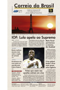 Correio do Brasil - Edição de 02 de Julho de 2025