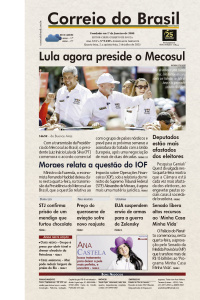 Correio do Brasil - Edição de 03 de Julho de 2025