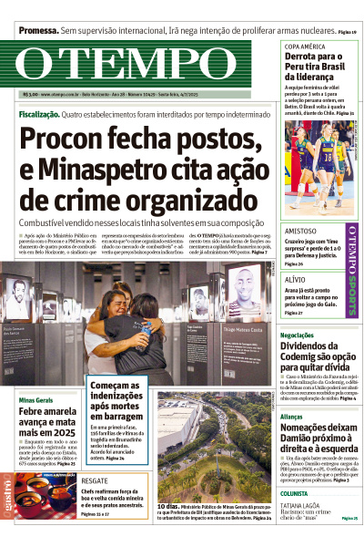 O TEMPO - Edição de 4 de Julho de 2025