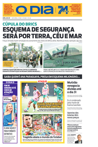 O DIA - Edição de 04 de Julho de 2025