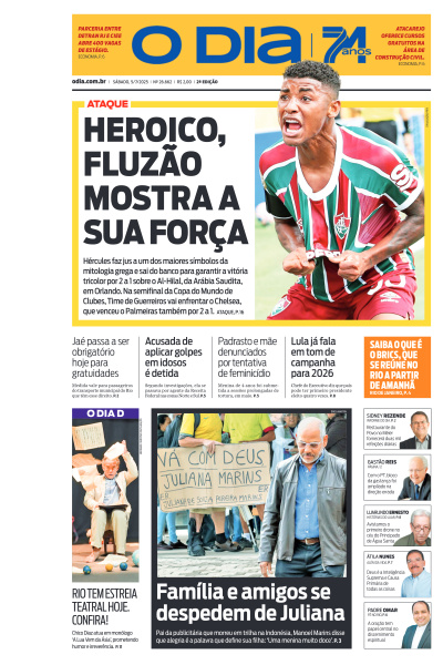O DIA - Edição de 05 de Julho de 2025