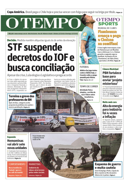 O TEMPO - Edição de 5 de Julho de 2025
