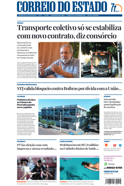 Correio do Estado - Edição de 07 de Julho de 2025