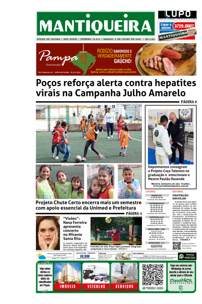 Mantiqueira - Edição de 07 de Julho de 2025