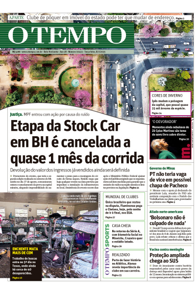 O TEMPO - Edição de 8 de Julho de 2025
