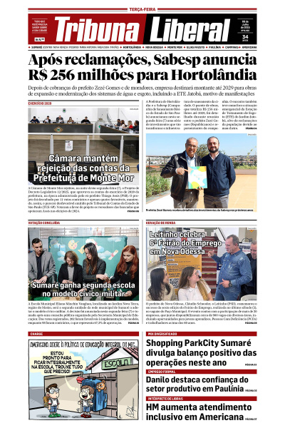 Tribuna Liberal - Edição de 8 de Julho de 2025.