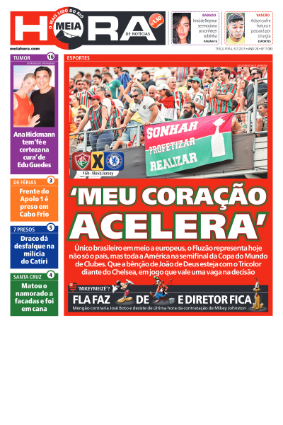 MEIA HORA - Edição de 08 de Julho de 2025