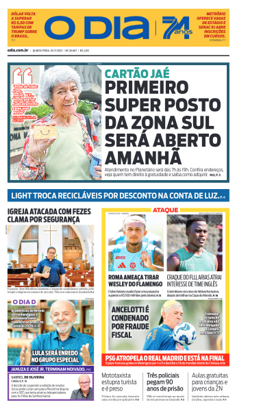 O DIA - Edição de 10 de Julho de 2025