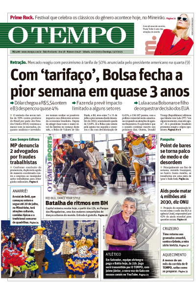 O TEMPO - Edição de 12 de Julho de 2025