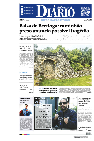 Diário do Litoral - Edição de 12 de Julho de 2025