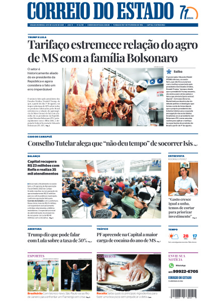 Correio do Estado - Edição de 12 de Julho de 2025