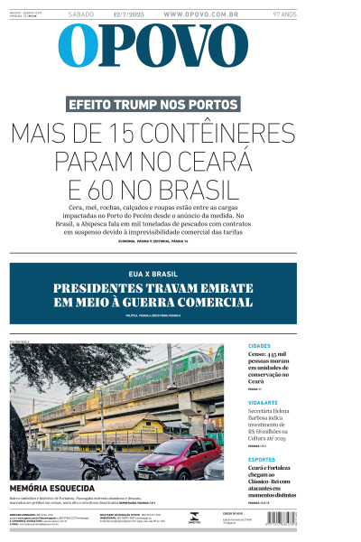 O POVO - Edição de 12 de Julho de 2025