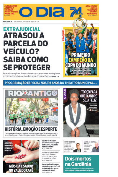 O DIA - Edição de 14 de Julho de 2025