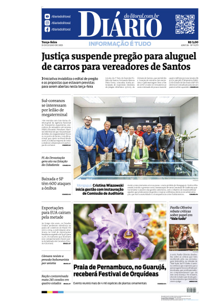 Diário do Litoral - Edição de 15 de Julho de 2025