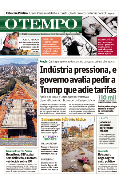 O TEMPO - Edição de 16 de Julho de 2025