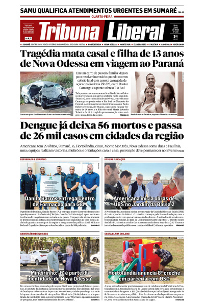 Tribuna Liberal - Edição de 16 de Julho de 2025.