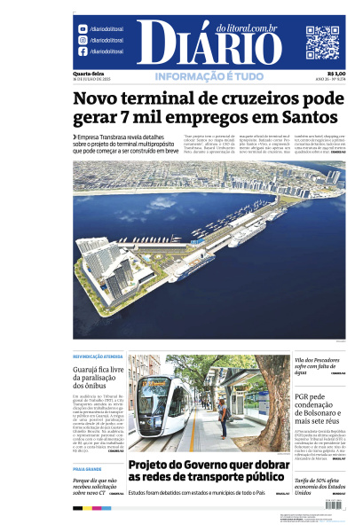 Diário do Litoral - Edição de 16 de Julho de 2025