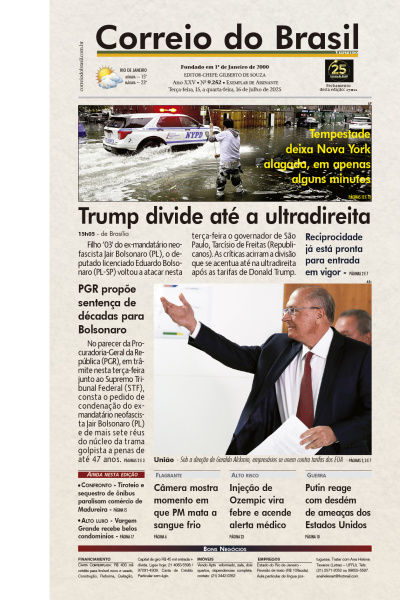 Correio do Brasil - Edição de 16 de Julho de 2025