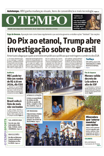O TEMPO - Edição de 17 de Julho de 2025