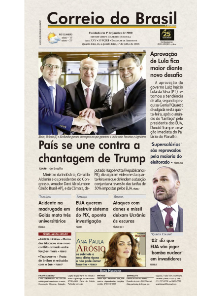 Correio do Brasil - Edição de 17 de Julho de 2025