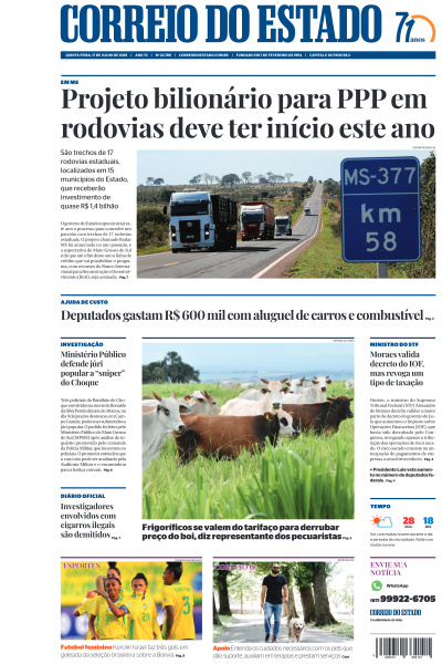 Correio do Estado - Edição de 17 de Julho de 2025