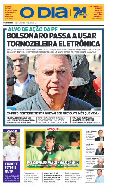 O DIA - Edição de 19 de Julho de 2025