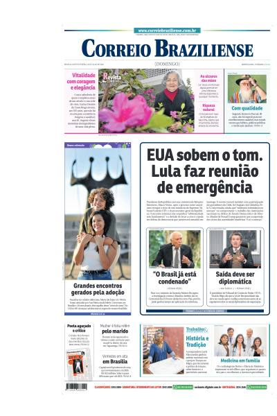 Correio Braziliense - Edição de 20 de Julho de 2025