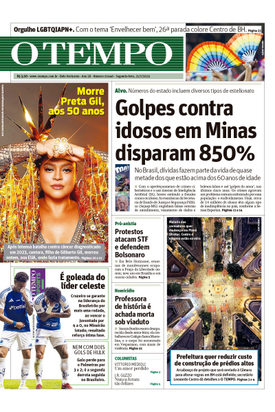 O TEMPO - Edição de 21 de Julho de 2025