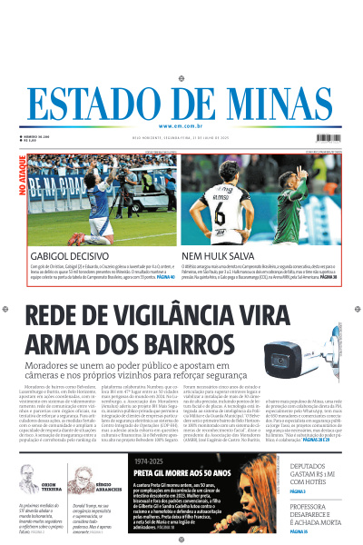 Estado de Minas - Edição de 21 de Julho de 2025