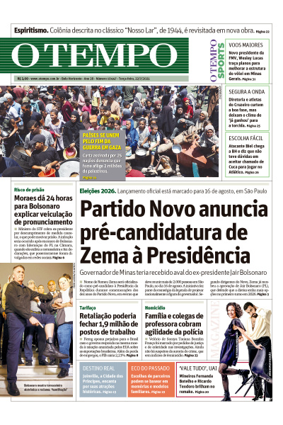 O TEMPO - Edição de 22 de Julho de 2025