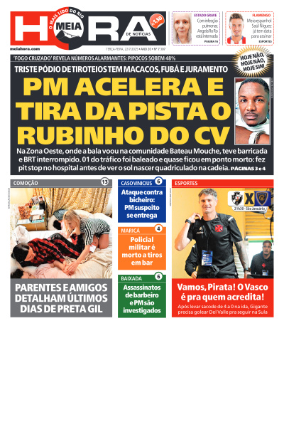 MEIA HORA - Edição de 22 de Julho de 2025