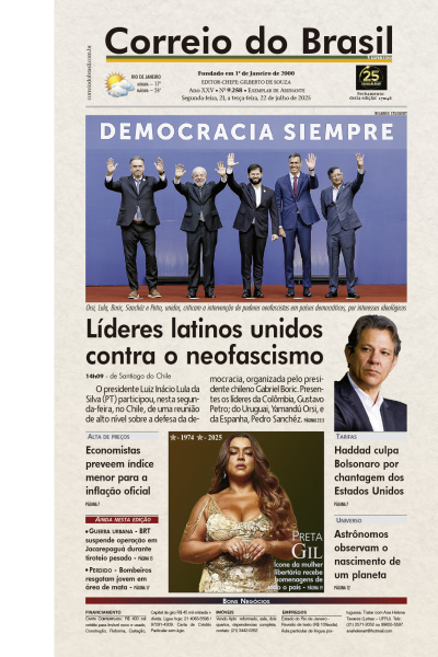 Correio do Brasil - Edição de 22 de Julho de 2025