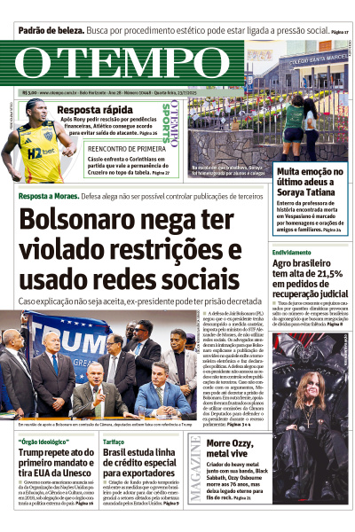 O TEMPO - Edição de 23 de Julho de 2025