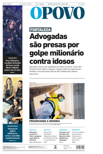 O POVO - Edição de 23 de Julho de 2025