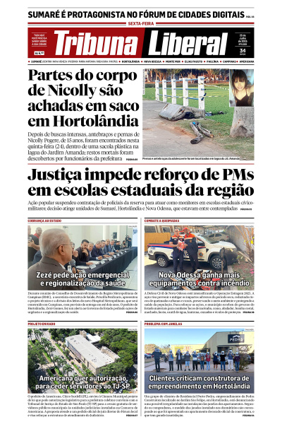 Tribuna Liberal - Edição de 25 de Julho de 2025.