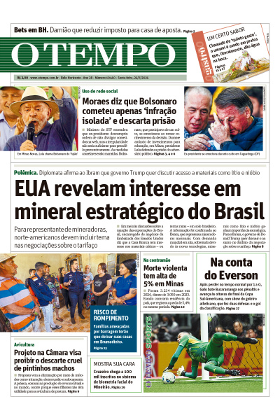 O TEMPO - Edição de 25 de Julho de 2025
