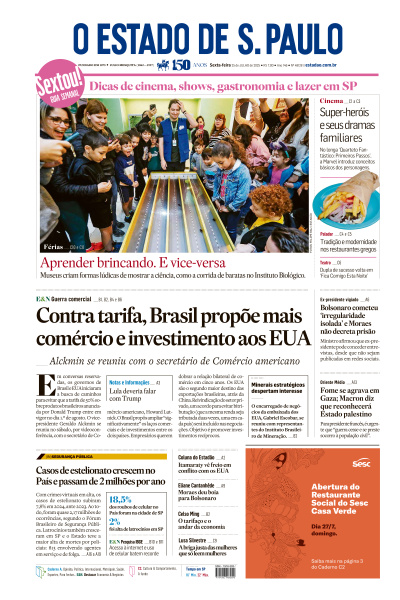 Estadão - Edição de 25 de Julho de 2025