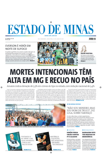Estado de Minas - Edição de 25 de Julho de 2025