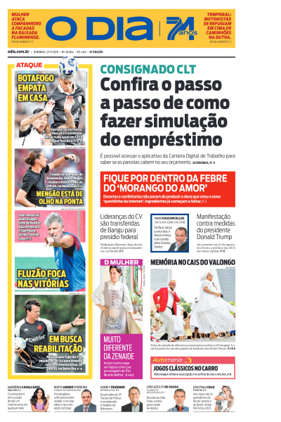 O DIA - Edição de 27 de Julho de 2025