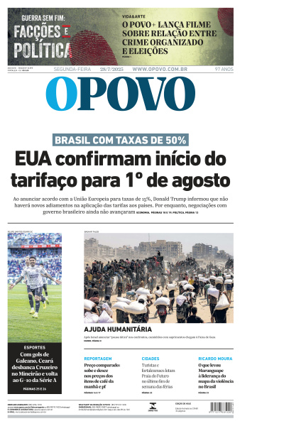 O POVO - Edição de 28 de Julho de 2025